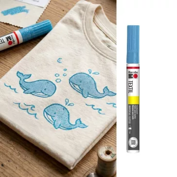 Marabu Textil csillámos textilfilc - 3 mm