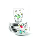 Marabu KiDS Porcelain & Glas filctoll szett - "Maxi Fun", 5 x 1-3 mm