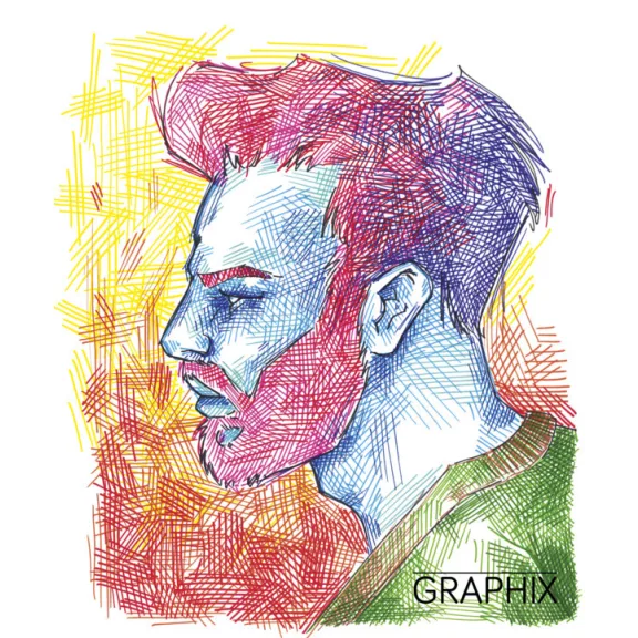 Marabu Permanent Marker Graphix kétvégű tűfilc szett - "SIGNIFICANT", 12 db