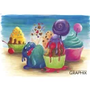Marabu Sketch Marker Graphix vázlatfilc szett - "SUGARHOLIC", 12 db