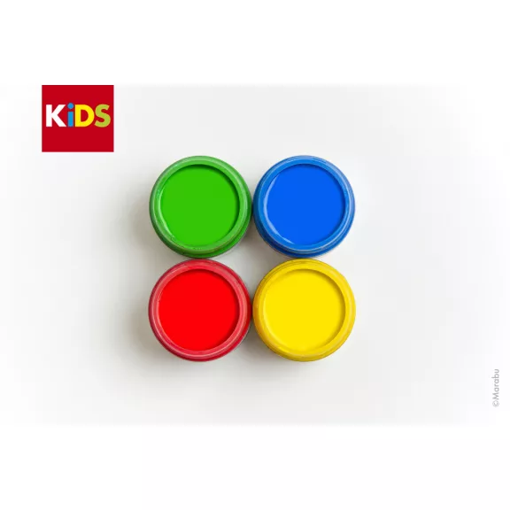 Marabu KiDS ujjfesték szett - 4 x 100 ml
