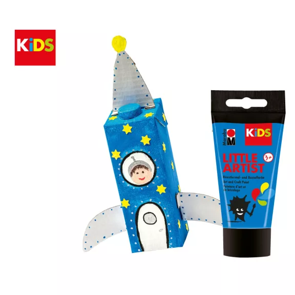Marabu KiDS Little Artist gyerekfesték - kék 253, 75ml