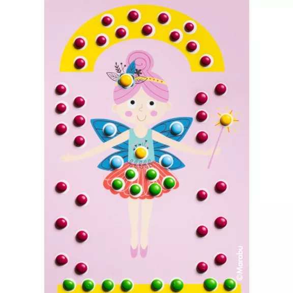 Marabu Kids Dot Pen pontozó festék szett - "Unicorn"