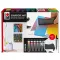 Marabu Acryl Color akrilfesték szett simítóval - 6x25 ml erős színek