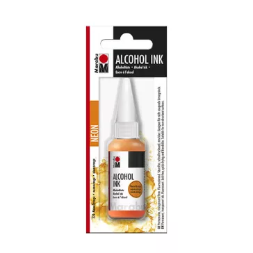 Marabu Alcohol Ink - neon narancs 324, 20 ml