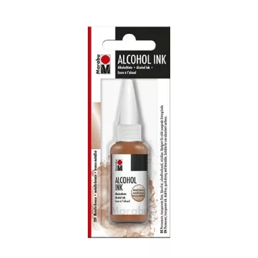 Marabu Alcohol Ink - metál-bronz 789, 20 ml