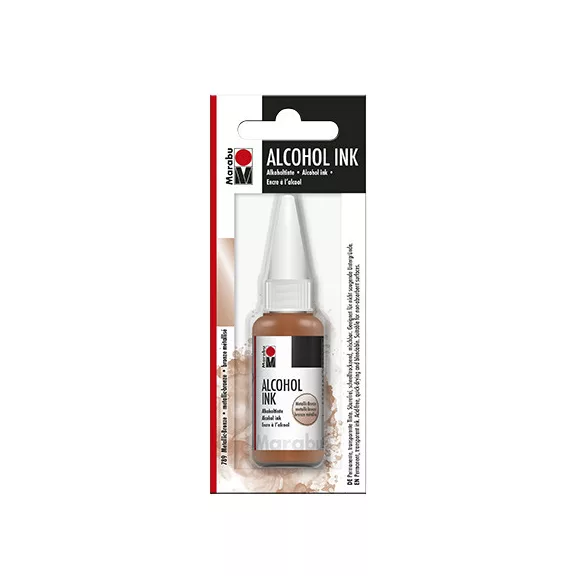 Marabu Alcohol Ink - metál-bronz 789, 20 ml