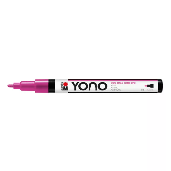 Marabu YONO Marker akrilfilc - magenta 014, 0,5-1,5 mm