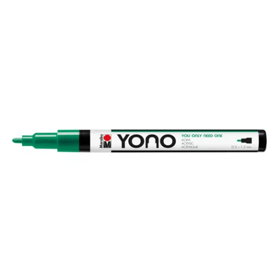 Marabu YONO Marker akrilfilc - mélyzöld 067, 0,5-1,5 mm