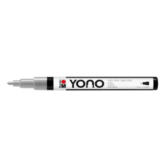 Marabu YONO Marker akrilfilc - szürke 078, 0,5-1,5 mm