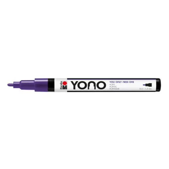 Marabu YONO Marker akrilfilc - ibolyakék 251, 0,5-1,5 mm
