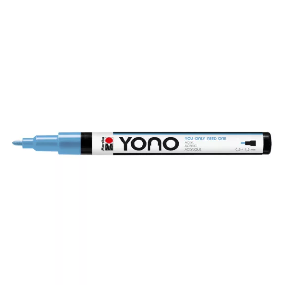 Marabu YONO Marker akrilfilc - pasztell kék 256, 0,5-1,5 mm