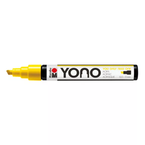 Marabu YONO Marker akrilfilc - sárga 019, 0,5-5 mm