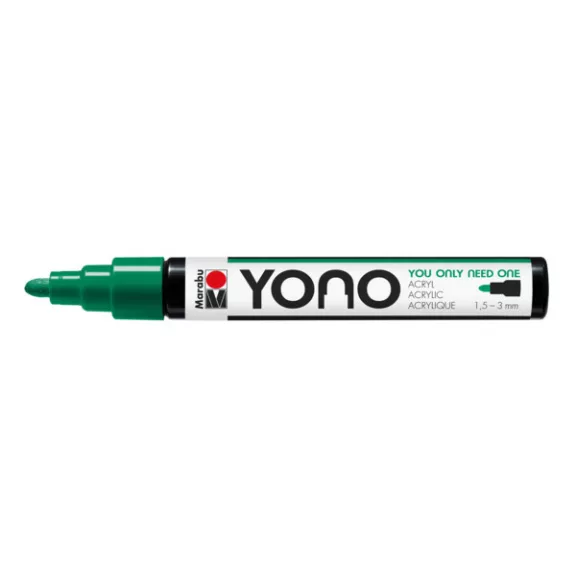 Marabu YONO Marker akrilfilc - mélyzöld 067, 1,5-3 mm