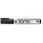 Marabu YONO Marker akrilfilc - fekete 073, 1,5-3 mm