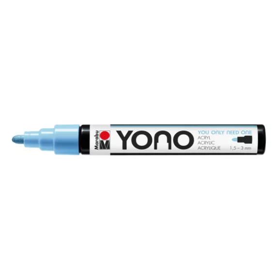 Marabu YONO Marker akrilfilc - akvamarin 255, 1,5-3 mm