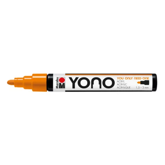Marabu YONO Marker akrilfilc - neon narancs 324, 1,5-3 mm