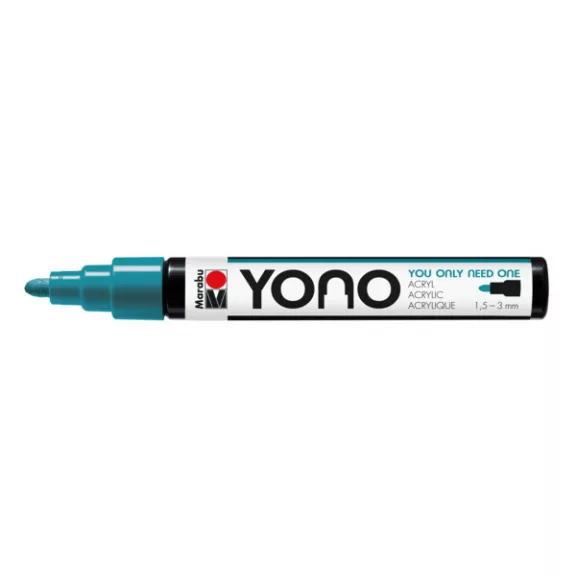 Marabu YONO Marker akrilfilc - türkizkék 998, 1,5-3 mm