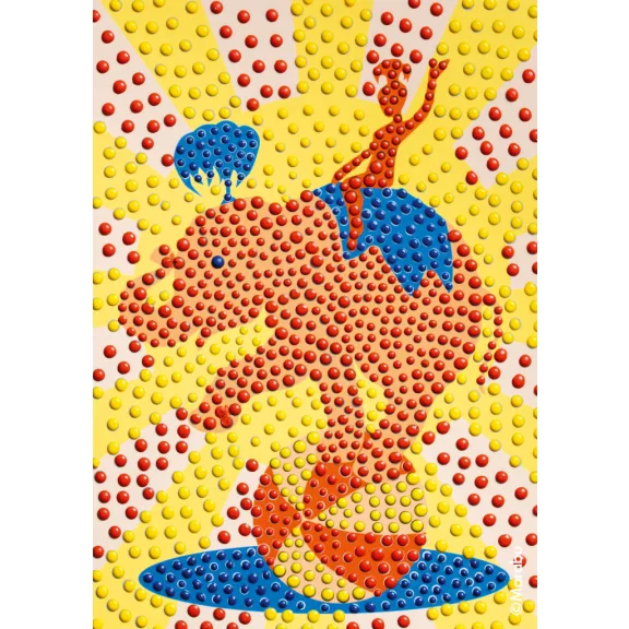 Marabu Dot Pen pontozó festék szett - "Fairytale Circus", 9 részes