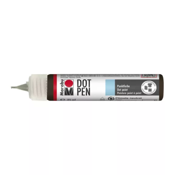 Marabu Dot Pen pontozó festék - középbarna 040, 25 ml