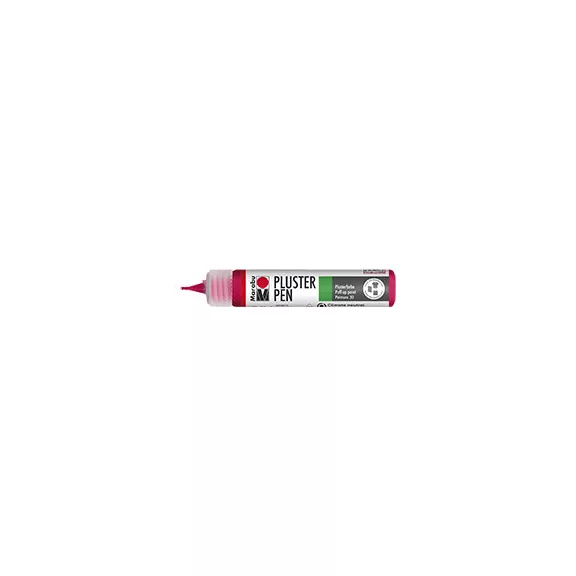 Marabu Pluster Pen 3D puffadó festék - rubinvörös 638, 25 ml