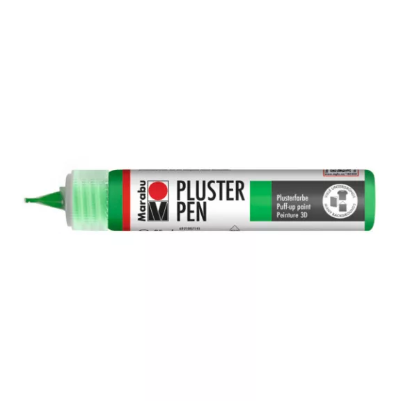 Marabu Pluster Pen 3D puffadó festék - világoszöld 662, 25 ml