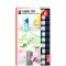 Marabu Candle Pen gyertyafestő toll szett - "Party" válogatás, 10 x 25 ml