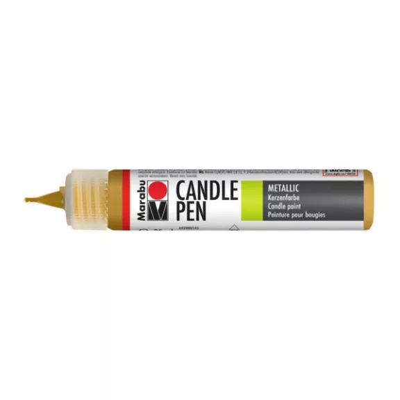 Marabu Candle Pen gyertyafestő toll - metálarany 784, 25 ml