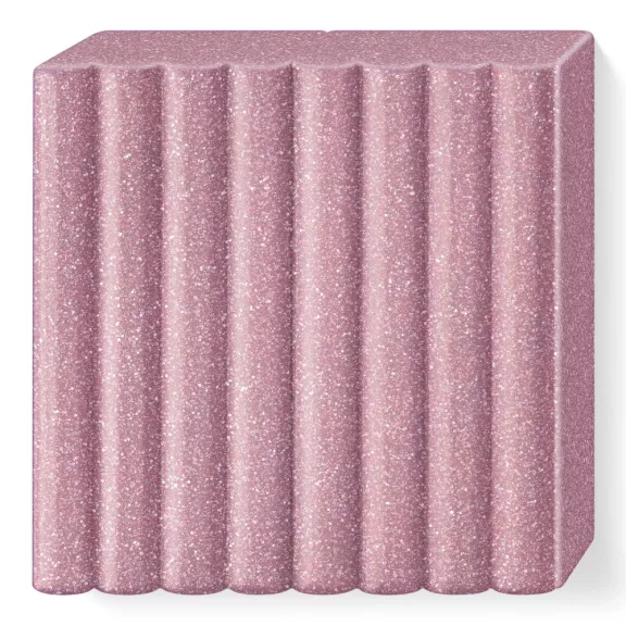 FIMO Effect süthető gyurma - csillámos rózsaarany, 57 g