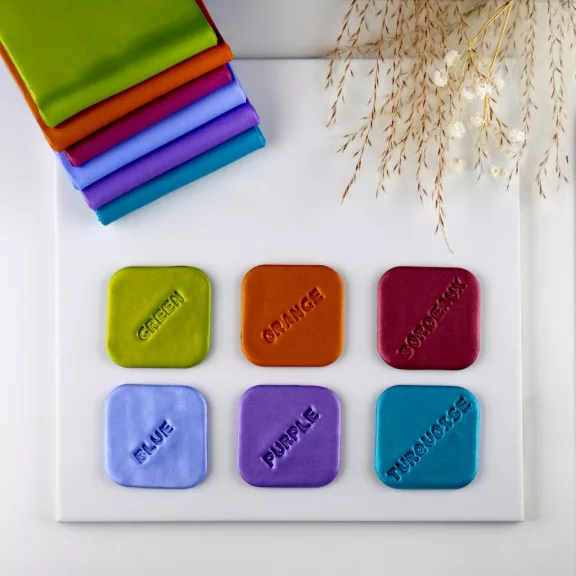 FIMO Effect süthető gyurma - metál bordó, 57 g