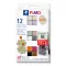 FIMO Effect süthető gyurma készlet - 12 x 25 g, Boho (Colour Pack)