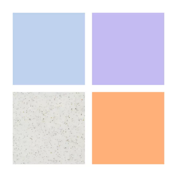 FIMO süthető gyurma készlet - 4 x 25 g, Bloomy