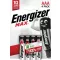 ENERGIZER Max elem, 4 db - AAA mikro
