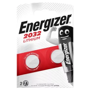 ENERGIZER elem, 2 db - CR2032 gombelem