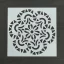 Festősablon (stencil) - Bianka, virág mandala minta
