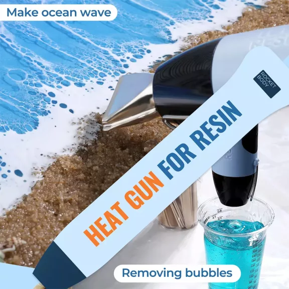 Let's Resin hőlégfúvó készlet, 350W