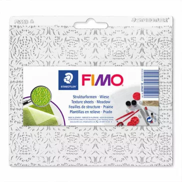   FIMO felületmintázó lap gyurmához - 15,5 cm x 16,5 cm, mező