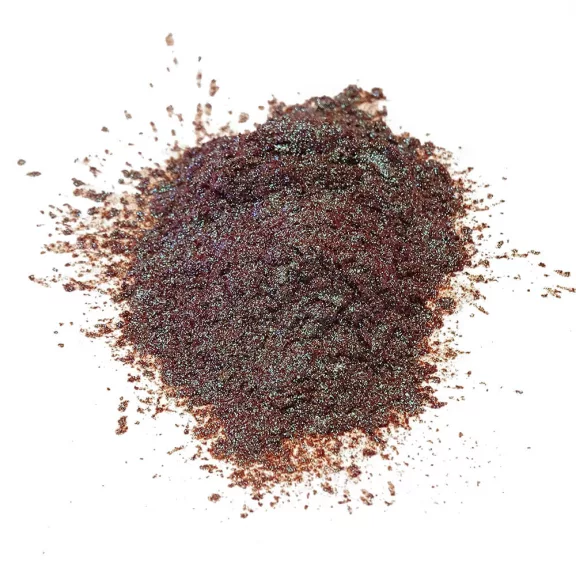 Kaméleon (flip-flop) pigment por - páva, fedő, 3g