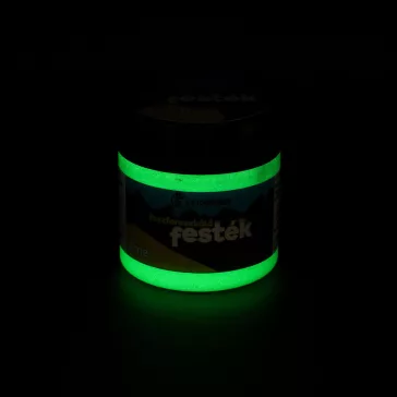 Foszforeszkáló festék - lime, 30g