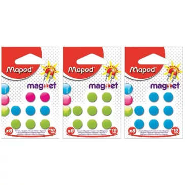 MAPED mágnes, kerek, 10 mm