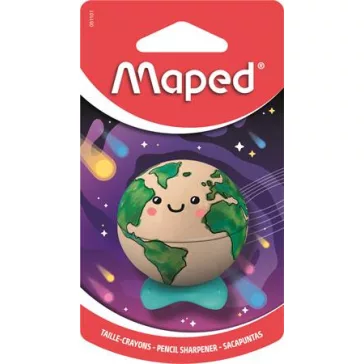   MAPED Planet hegyező, egylyukú, tartályos - bolygók, vegyes minták