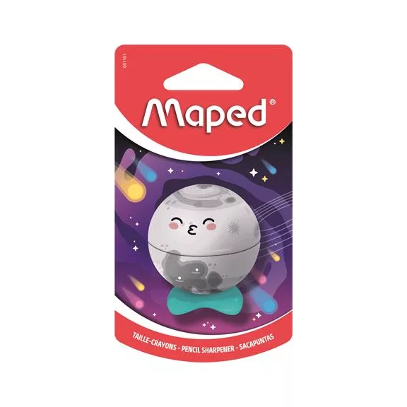 MAPED Planet hegyező, egylyukú, tartályos - bolygók, vegyes minták