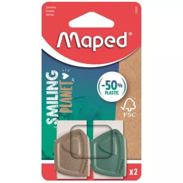 MAPED Smiling Planet radír, 2 db
