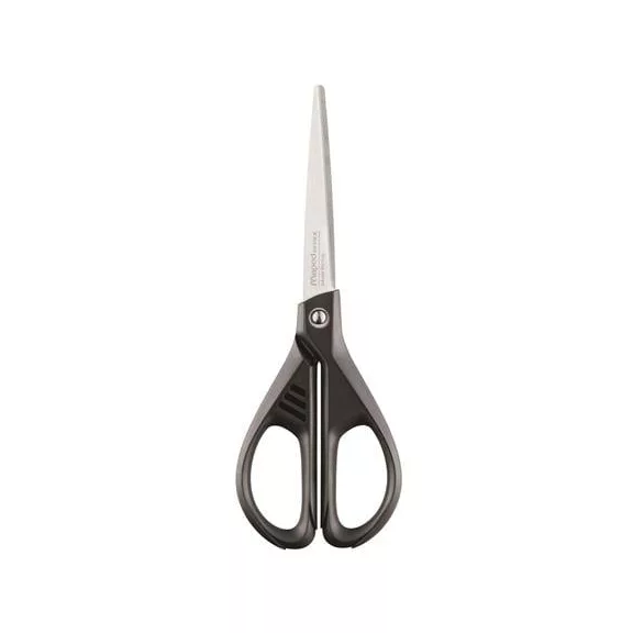 MAPED Essentials Green olló, irodai, 17 cm - fekete