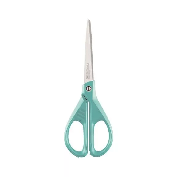 MAPED Essentials Green olló, irodai, 17 cm - türkiz