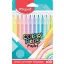 MAPED Color Peps Pastel filctoll készlet, 2,8 mm, kimosható - 10 db-os, pasztell szín
