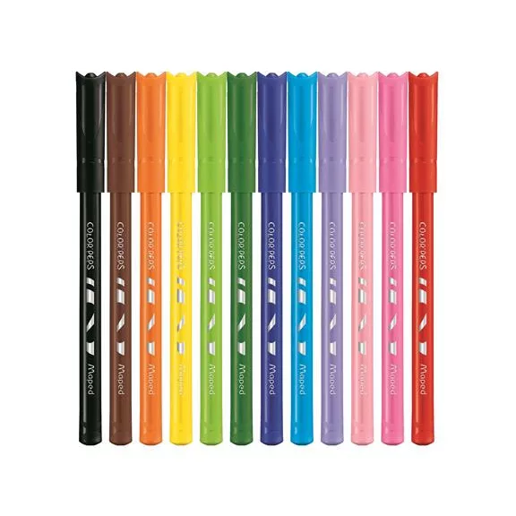 MAPED Color Peps Ocean filctoll készlet, 2 mm, kimosható - 12 db-os