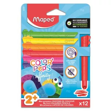 MAPED Color Peps Infinity Kidy ceruza készlet - 12 db