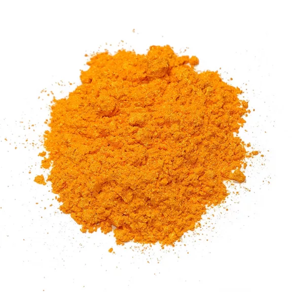 Gyöngyház hatású mica pigment por - narancs, 3g