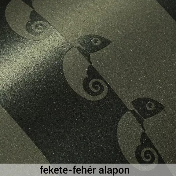 Gyöngyház hatású mica pigment por - fekete, 1kg